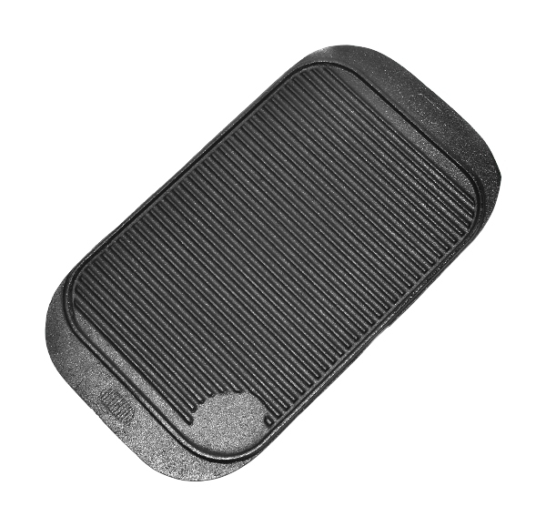Griddle Pan Ribbed 48x27cm Solid Warrior Stoves Ltd
