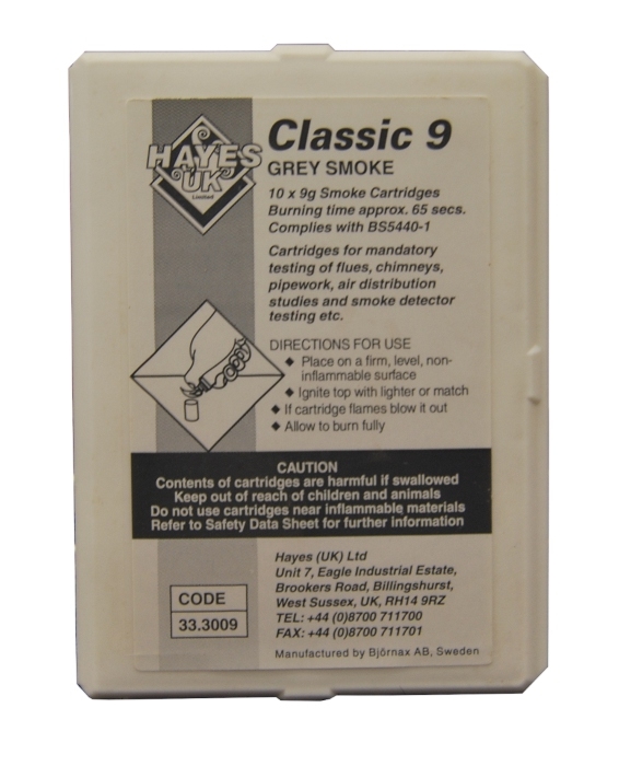 Smoke Cartridges CLASSIC 9Gm.x10 Warrior Stoves Ltd