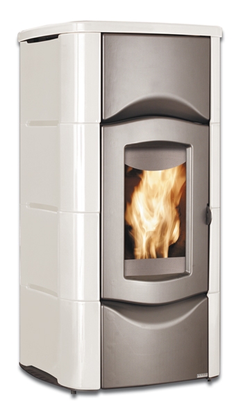 Stove Pellet:HYDRA Boiler+ 27 Pearly White - Warrior Stoves Ltd