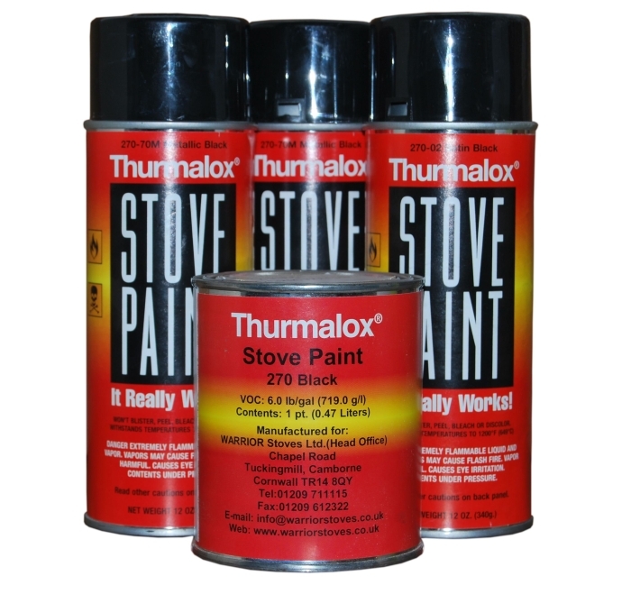 High Temperature Paint Warrior Stoves Ltd