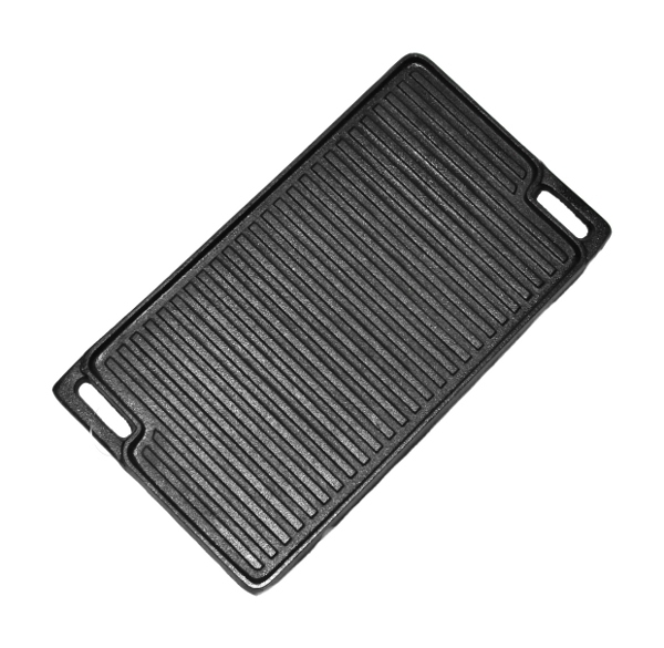Griddle Pan Ribbed 46x26cm Solid Warrior Stoves Ltd